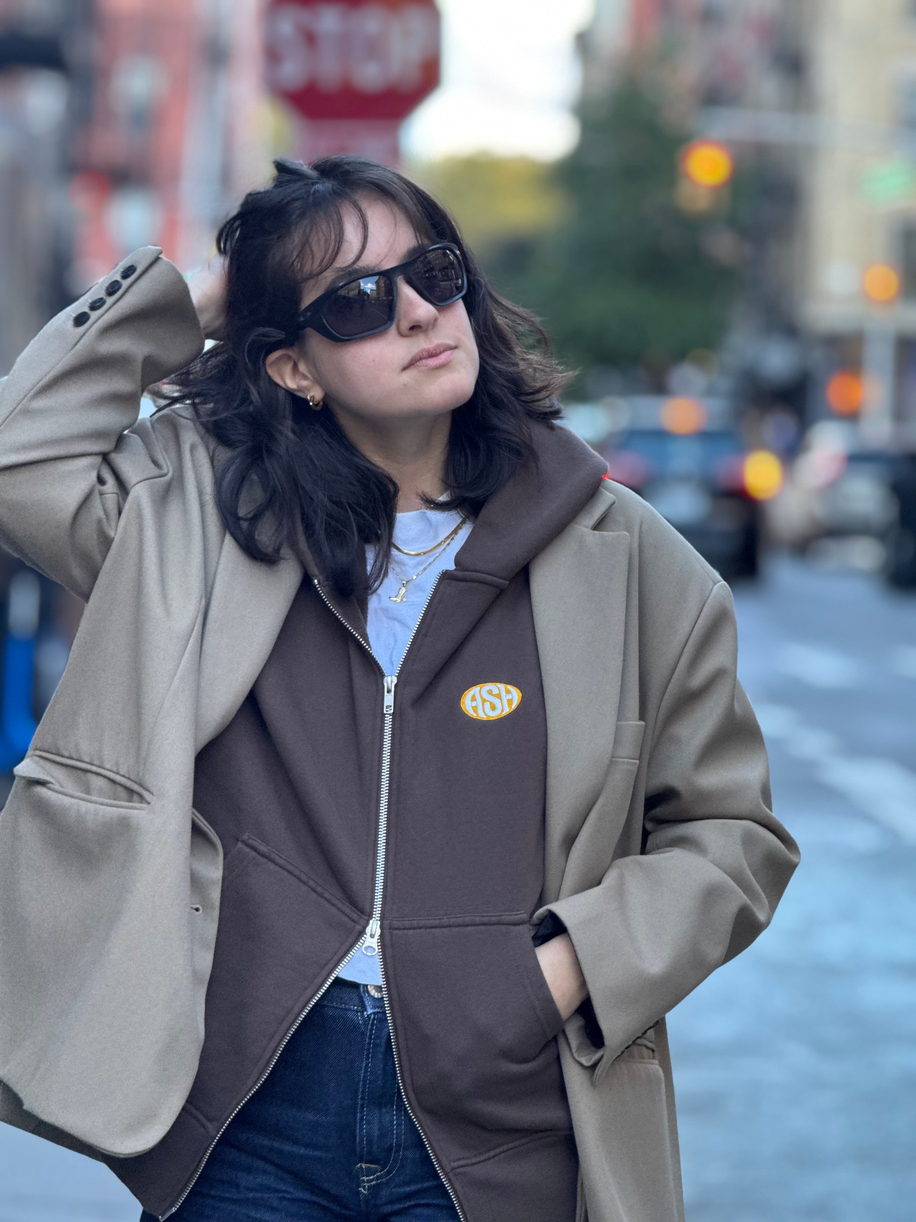 Two - Way Zipper Hoodie